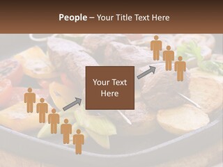 Skewers And Potatoes PowerPoint Template