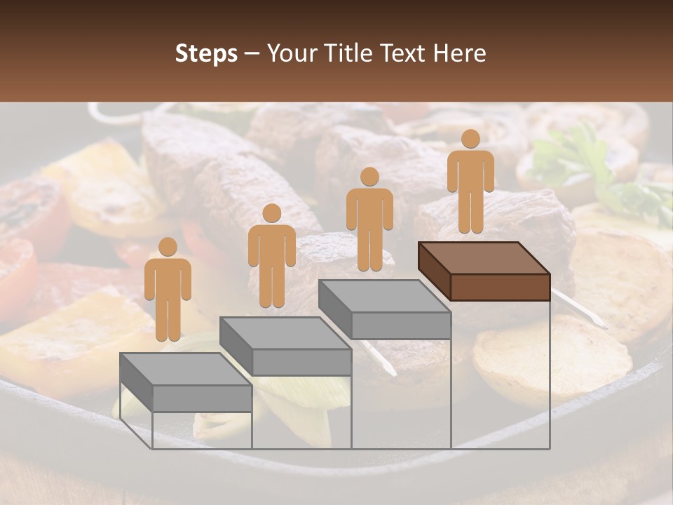 Skewers And Potatoes PowerPoint Template