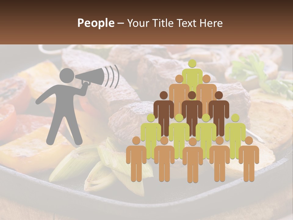 Skewers And Potatoes PowerPoint Template