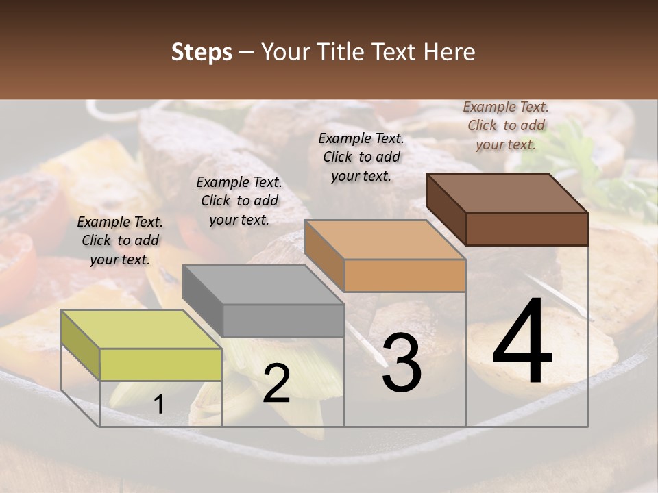 Skewers And Potatoes PowerPoint Template
