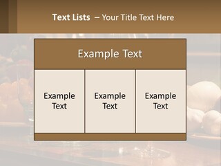 Decanter With Glasses PowerPoint Template
