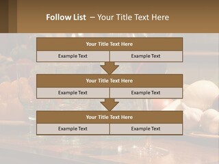 Decanter With Glasses PowerPoint Template