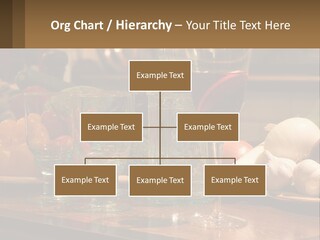Decanter With Glasses PowerPoint Template