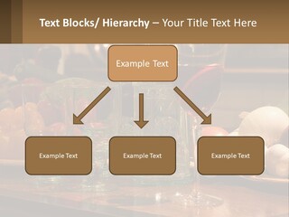 Decanter With Glasses PowerPoint Template