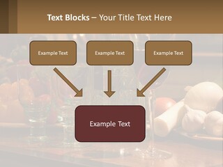 Decanter With Glasses PowerPoint Template