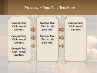 Decanter With Glasses PowerPoint Template