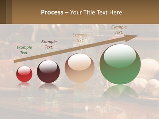 Decanter With Glasses PowerPoint Template