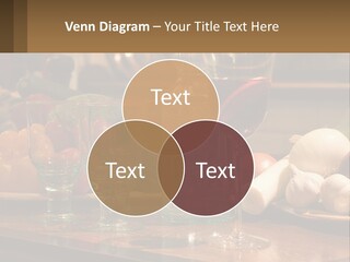 Decanter With Glasses PowerPoint Template