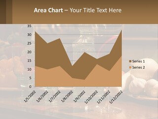 Decanter With Glasses PowerPoint Template