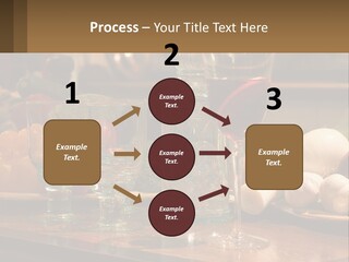 Decanter With Glasses PowerPoint Template