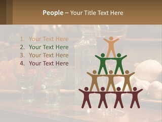 Decanter With Glasses PowerPoint Template