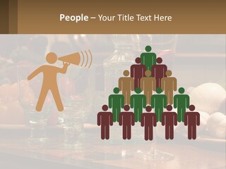 Decanter With Glasses PowerPoint Template