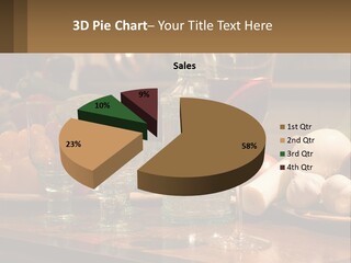 Decanter With Glasses PowerPoint Template