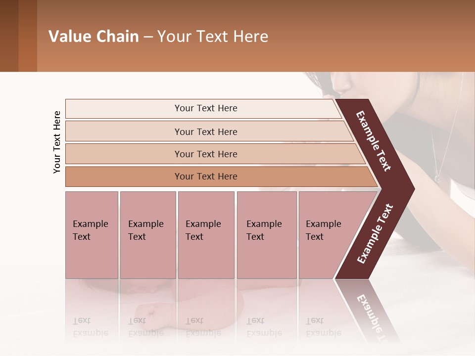 Mom With Baby 3 PowerPoint Template