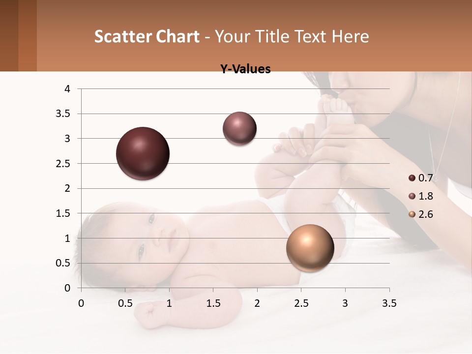 Mom With Baby 3 PowerPoint Template