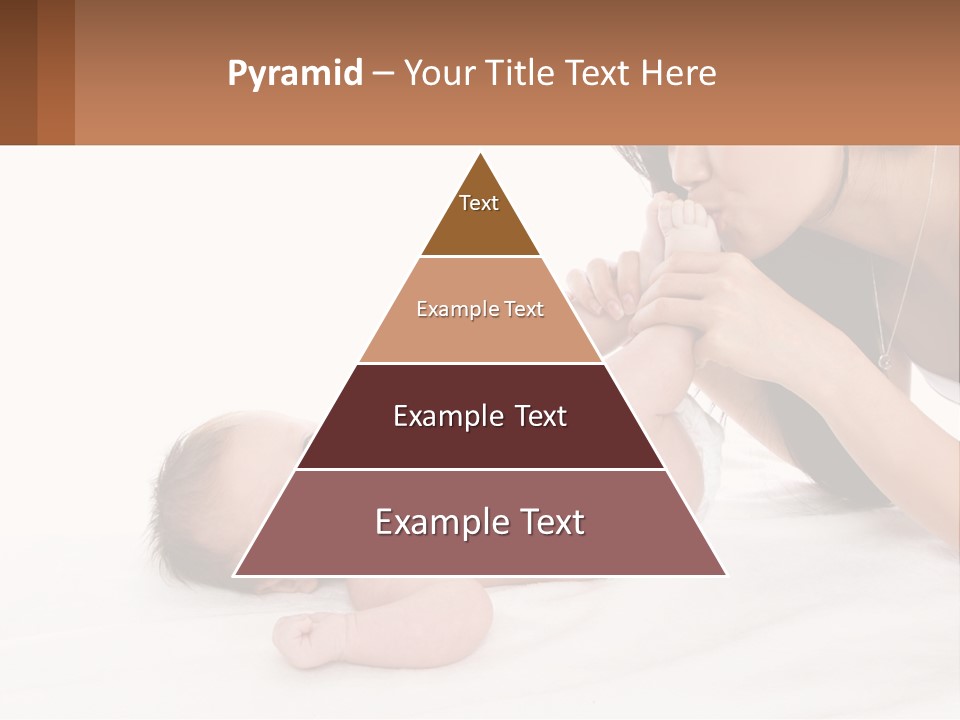 Mom With Baby 3 PowerPoint Template