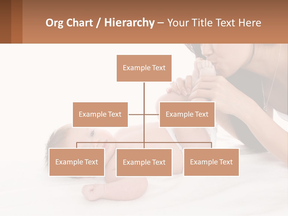 Mom With Baby 3 PowerPoint Template