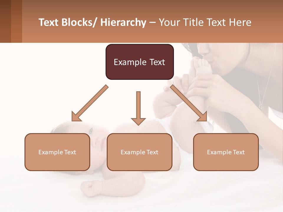 Mom With Baby 3 PowerPoint Template