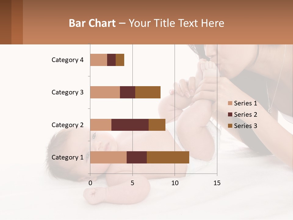 Mom With Baby 3 PowerPoint Template