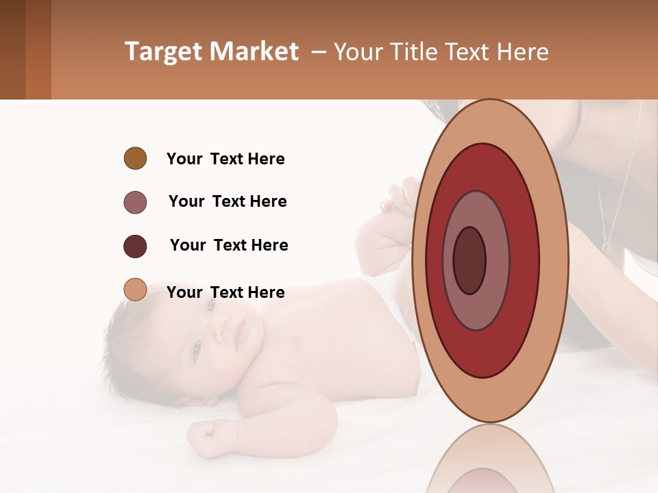 Mom With Baby 3 PowerPoint Template
