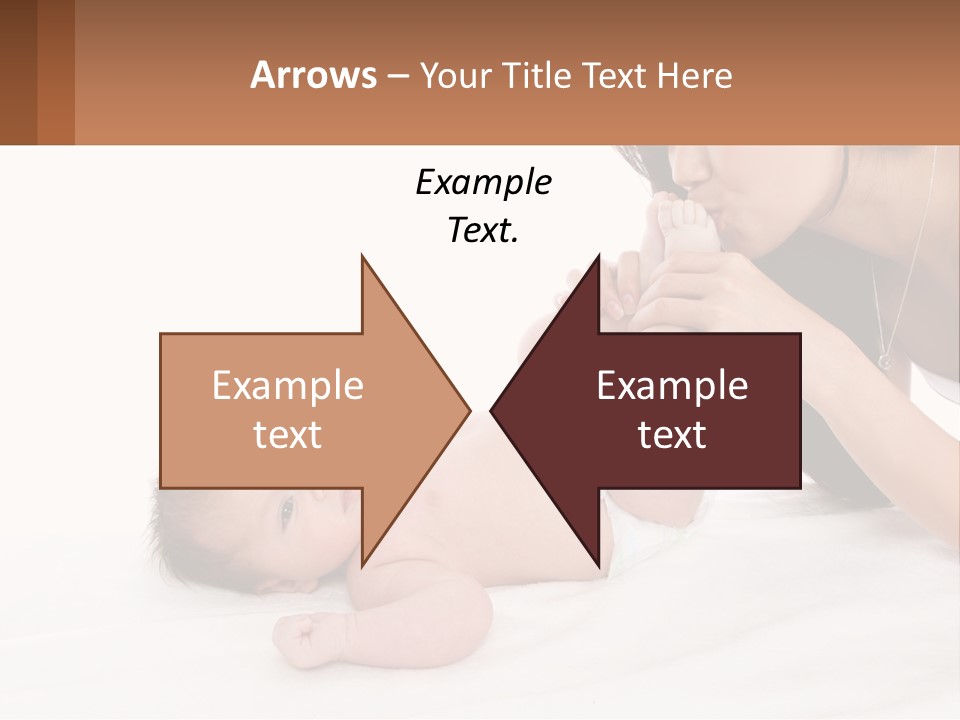 Mom With Baby 3 PowerPoint Template