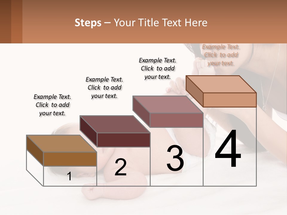 Mom With Baby 3 PowerPoint Template
