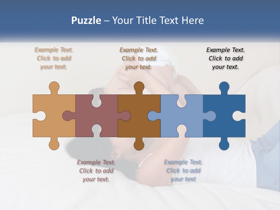 Mom With Baby 2 PowerPoint Template