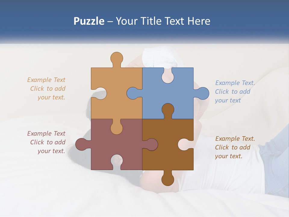 Mom With Baby 2 PowerPoint Template