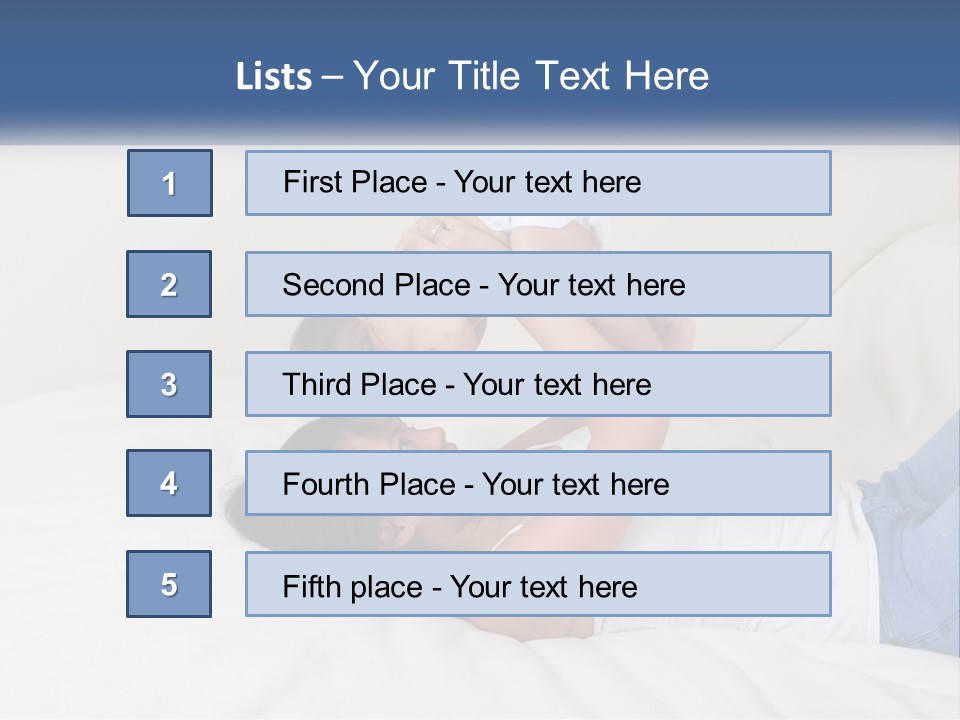 Mom With Baby 2 PowerPoint Template