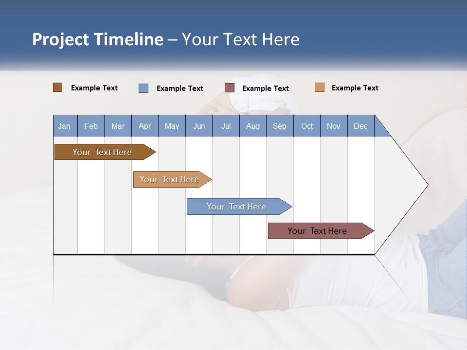 Mom With Baby 2 PowerPoint Template