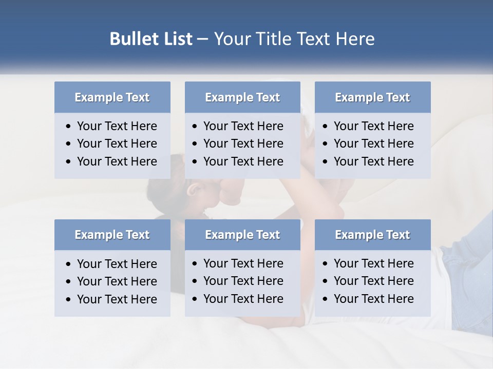 Mom With Baby 2 PowerPoint Template