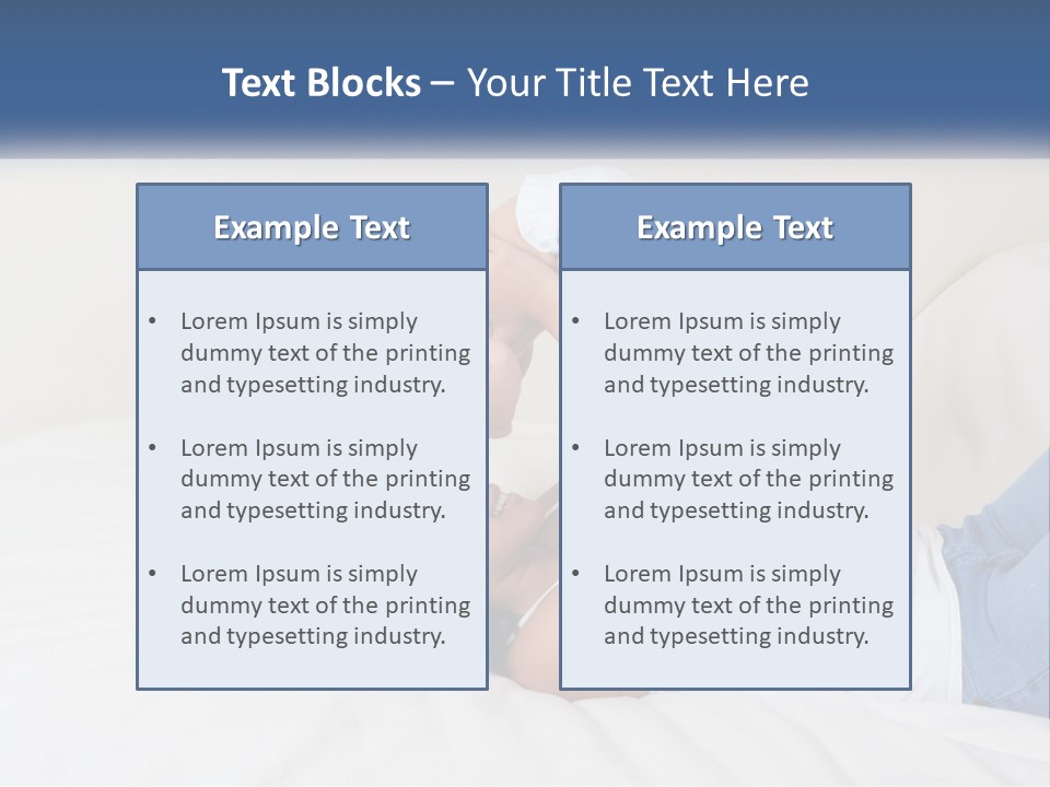 Mom With Baby 2 PowerPoint Template