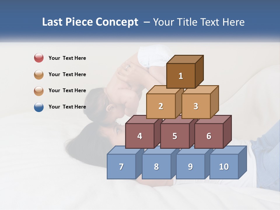 Mom With Baby 2 PowerPoint Template