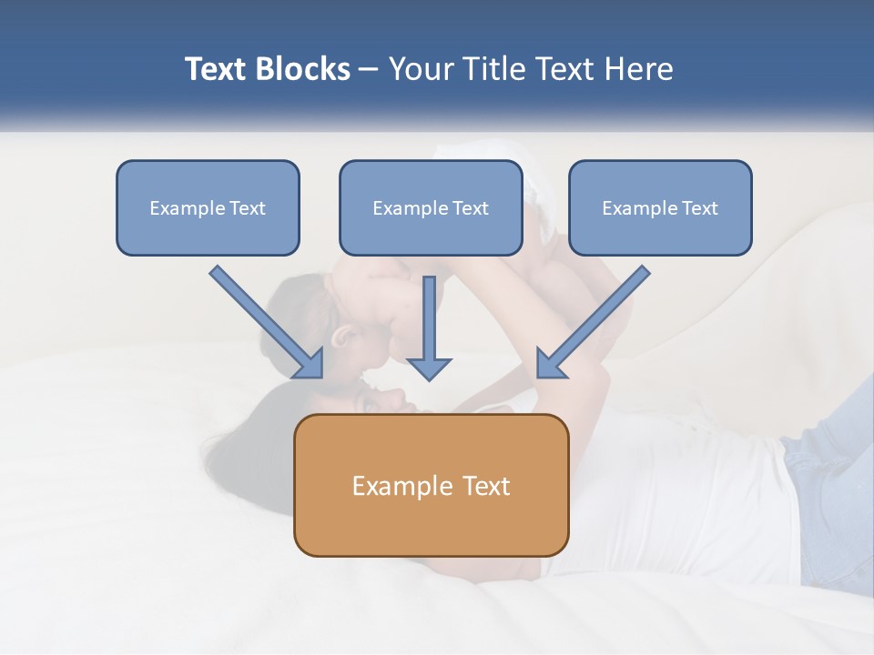 Mom With Baby 2 PowerPoint Template