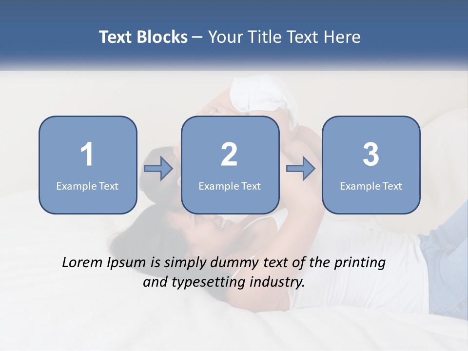 Mom With Baby 2 PowerPoint Template