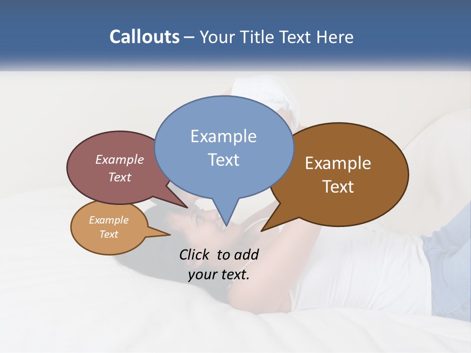 Mom With Baby 2 PowerPoint Template