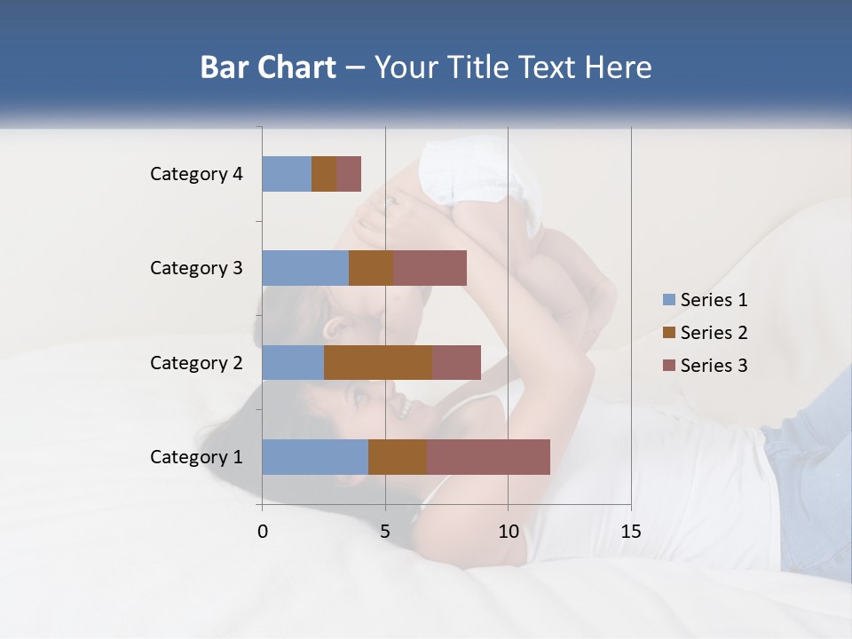 Mom With Baby 2 PowerPoint Template