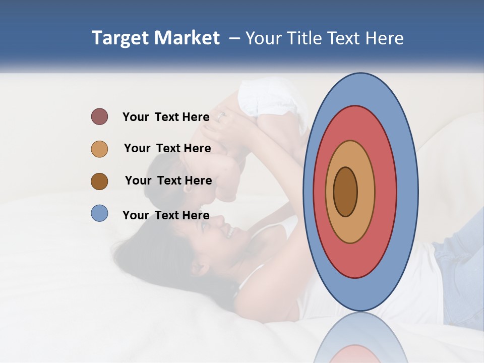 Mom With Baby 2 PowerPoint Template