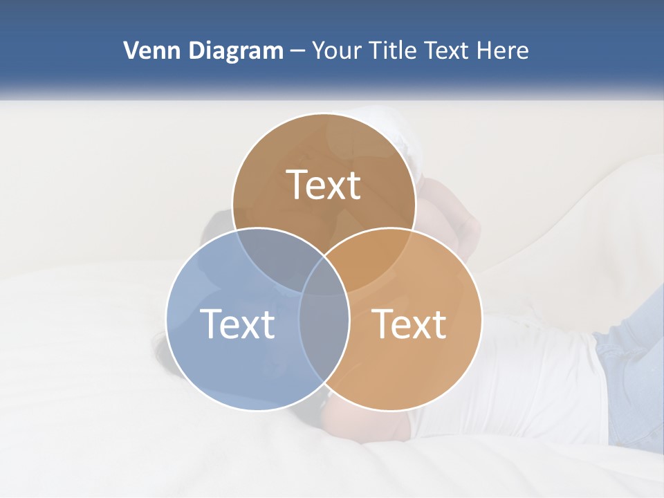 Mom With Baby 2 PowerPoint Template