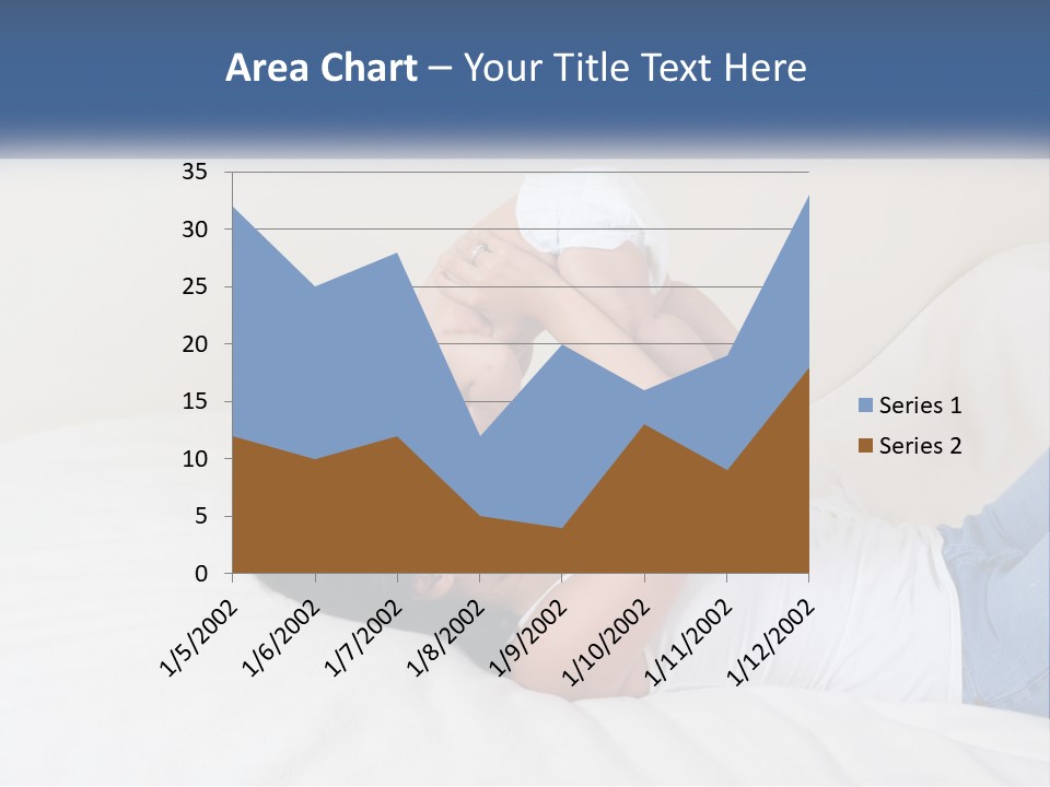 Mom With Baby 2 PowerPoint Template