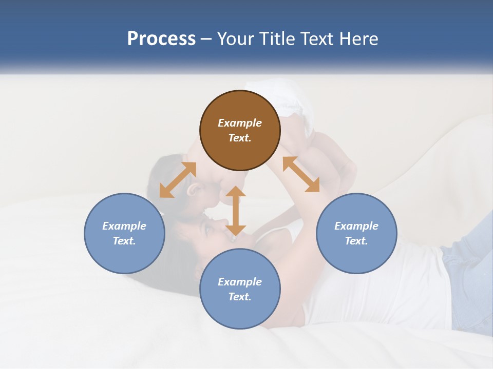 Mom With Baby 2 PowerPoint Template