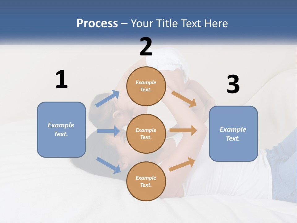 Mom With Baby 2 PowerPoint Template