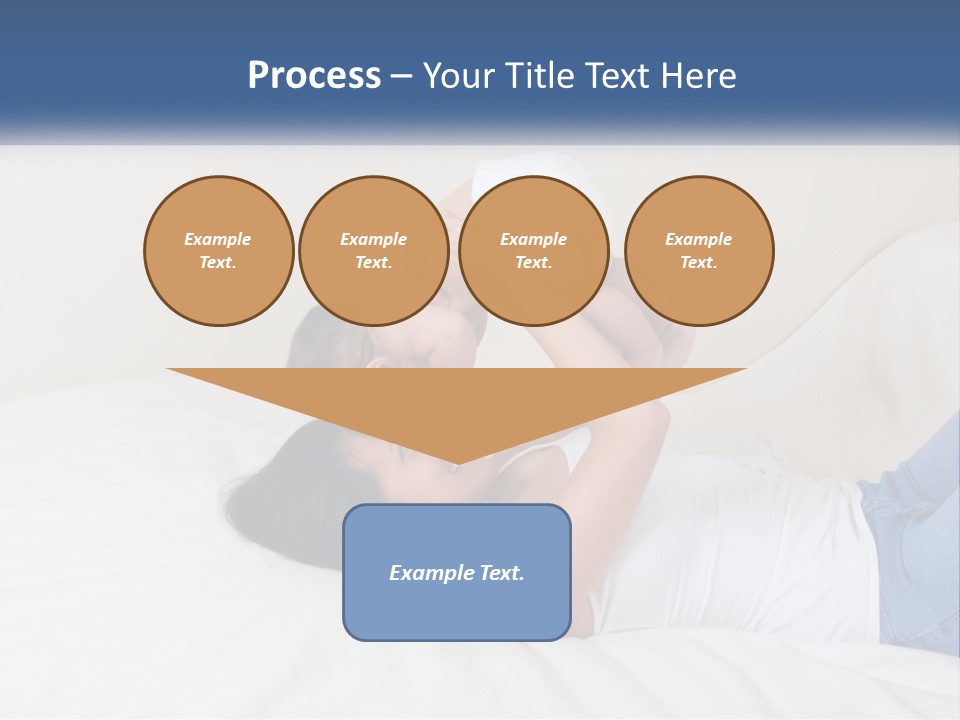 Mom With Baby 2 PowerPoint Template