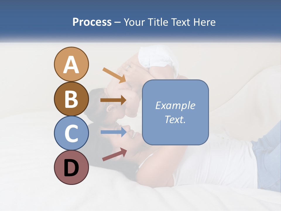 Mom With Baby 2 PowerPoint Template