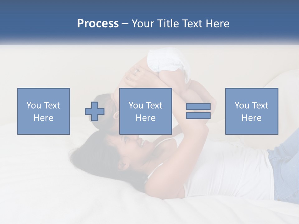 Mom With Baby 2 PowerPoint Template