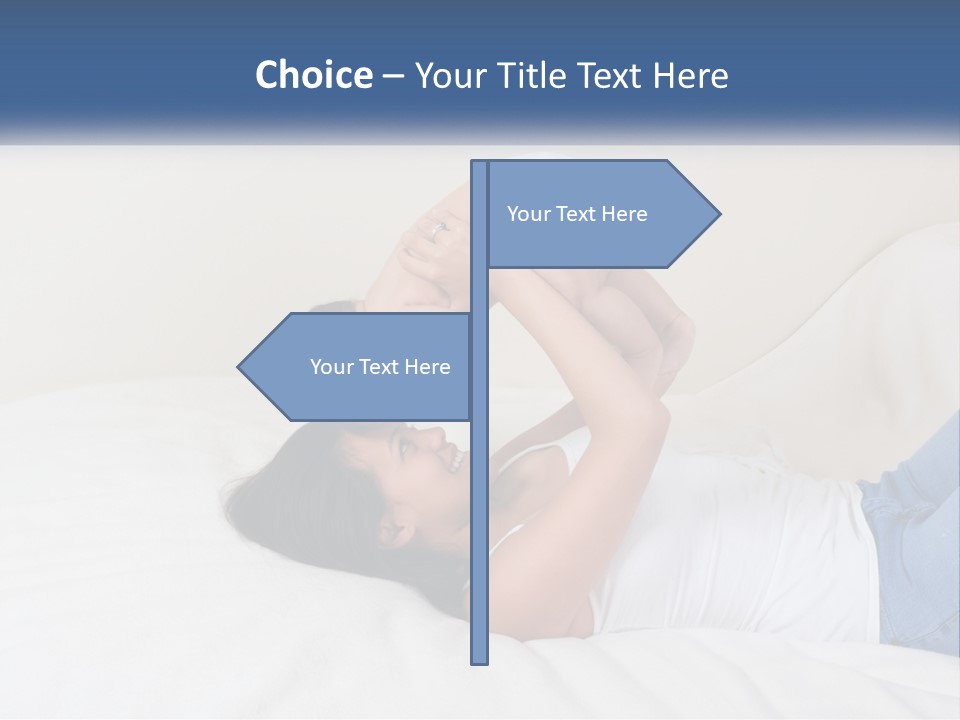 Mom With Baby 2 PowerPoint Template