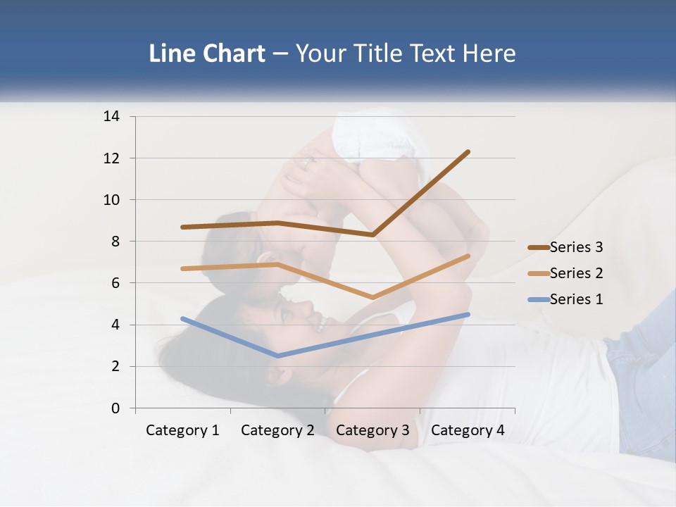 Mom With Baby 2 PowerPoint Template