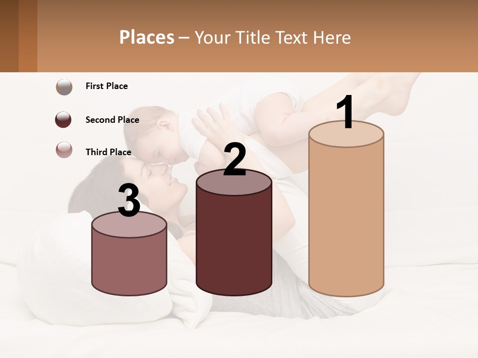 Mom With Baby PowerPoint Template