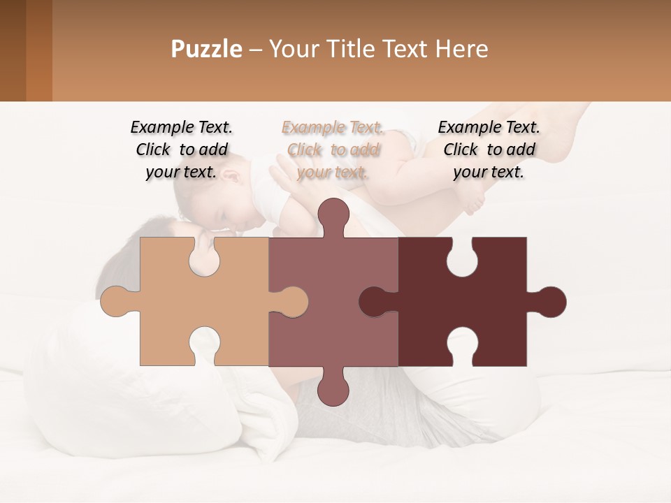 Mom With Baby PowerPoint Template