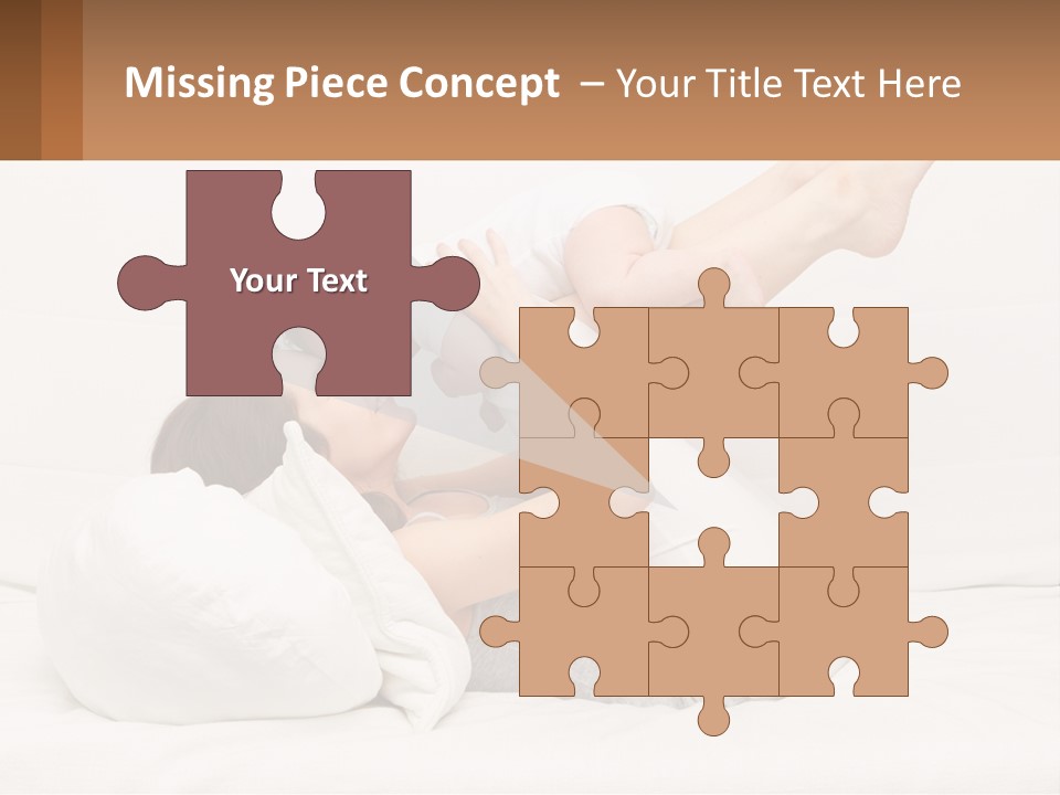 Mom With Baby PowerPoint Template